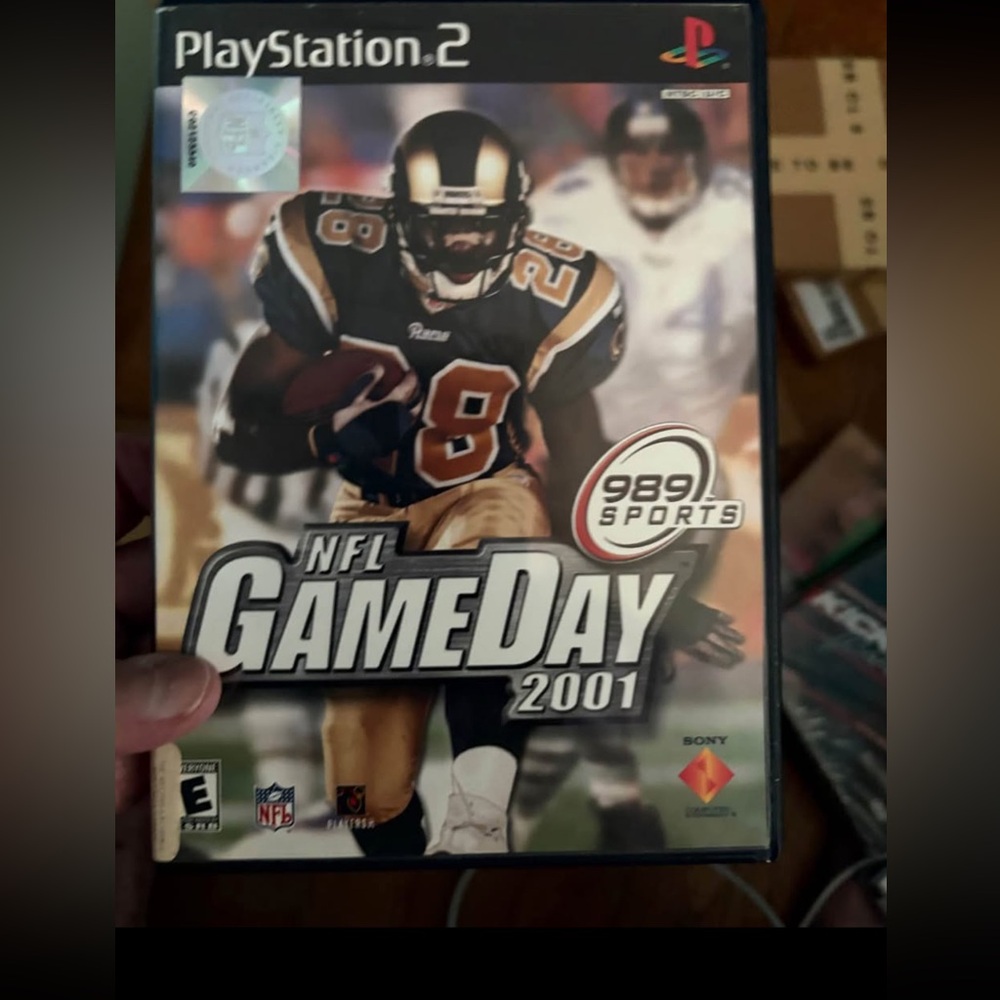 NFL GameDay 2001 for PlayStation 2 - Black and Gold